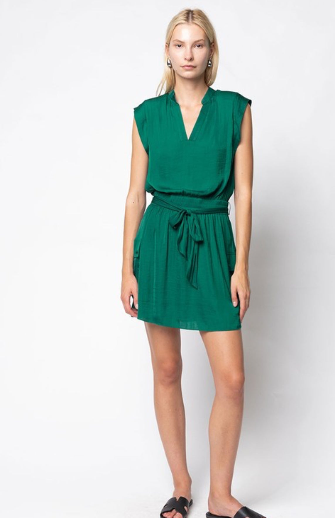 Green dress