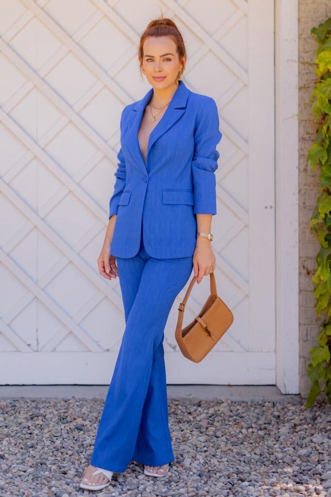 Blue Blazer Suit
