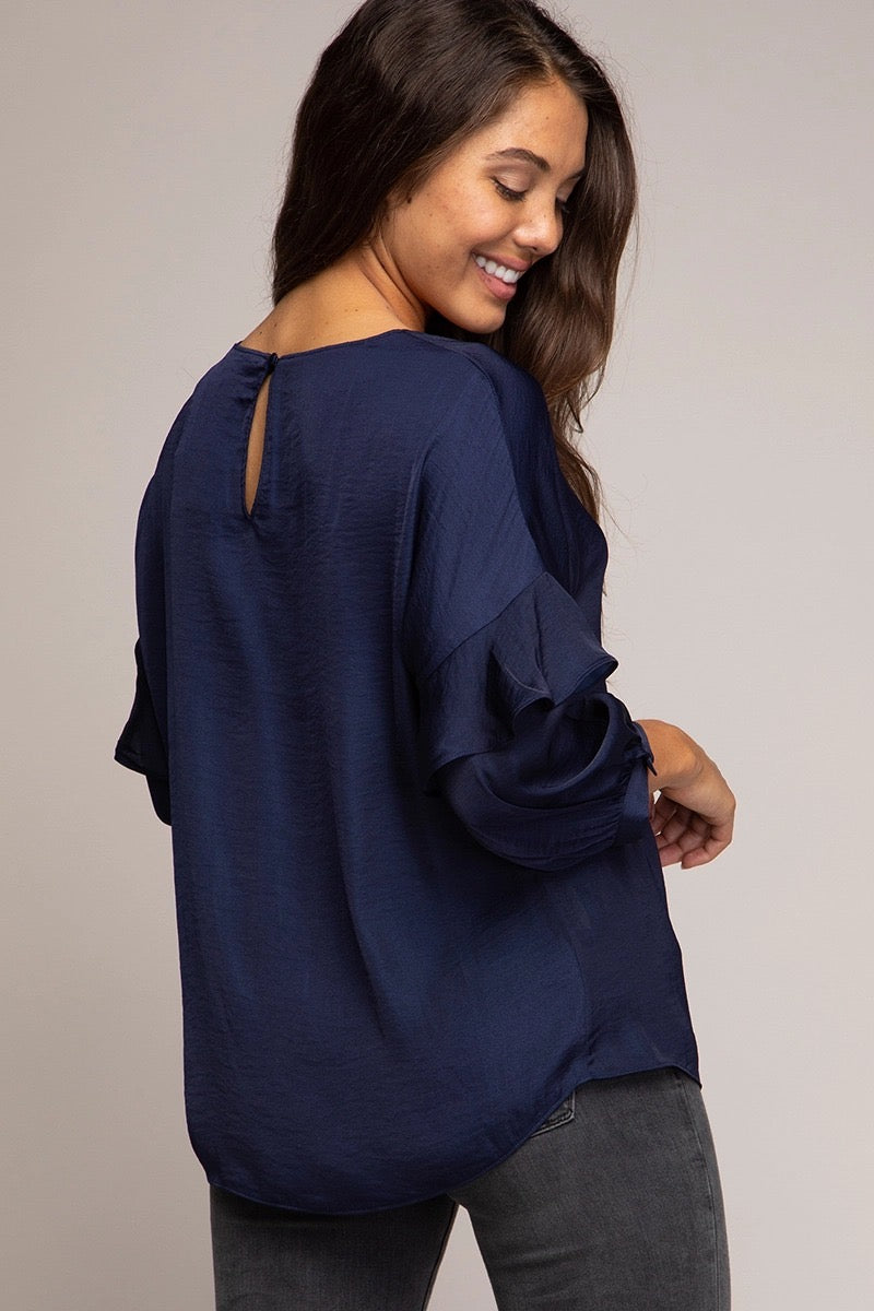Blue blouse