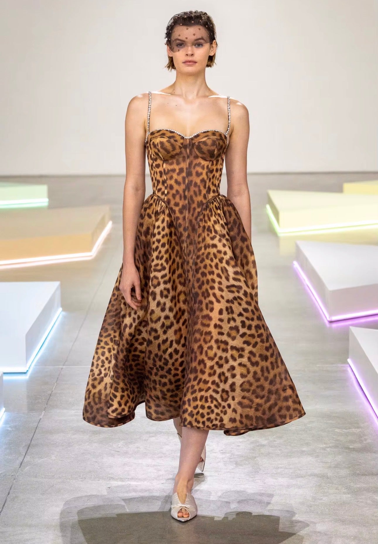 Leopard print dress