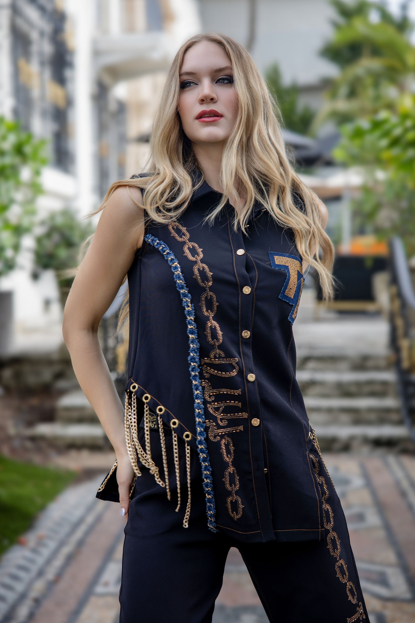Luxury black set