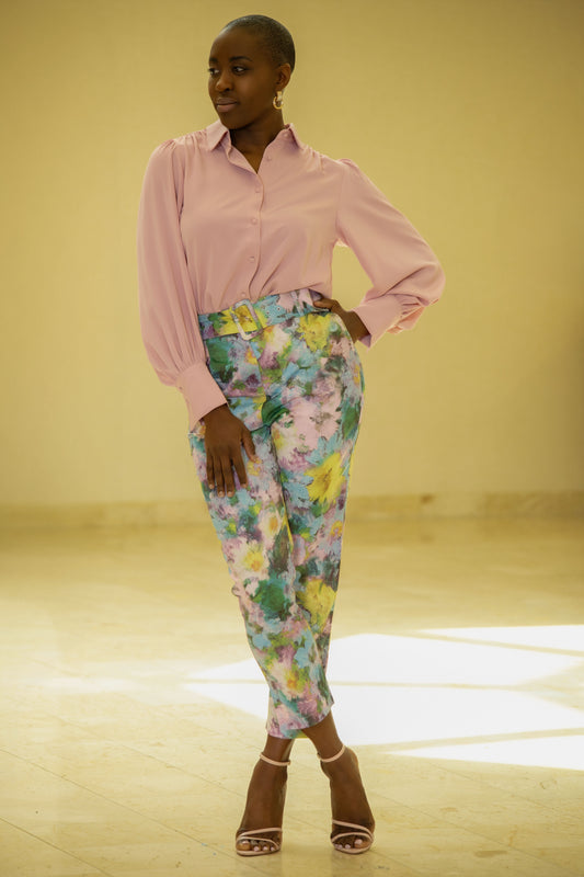 Floral pants