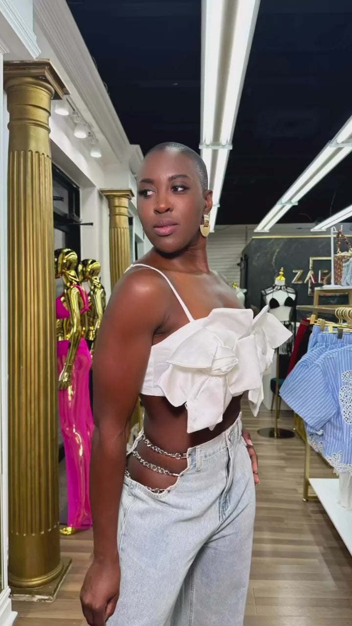 Flowers top – Zaelah